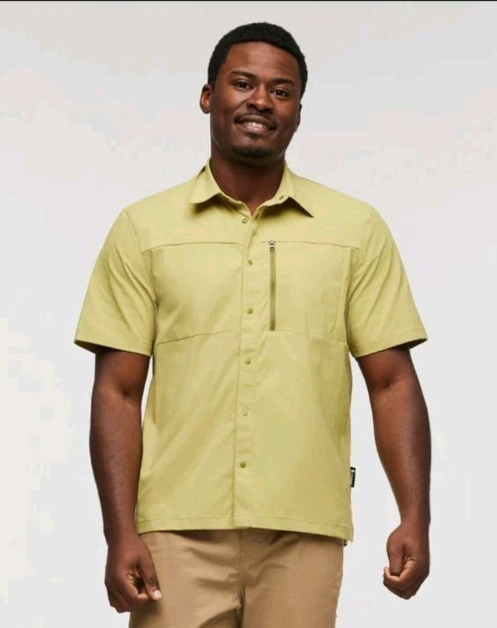 Cotopaxi Sumaco Shirt Men’s XXL Lemongrass Yellow Short Sleeve Outdoor